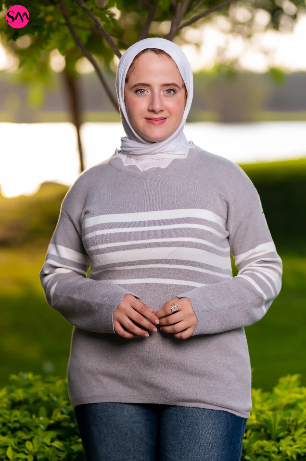 بلوزة مقلم فسطونة - صورة المنتج 2