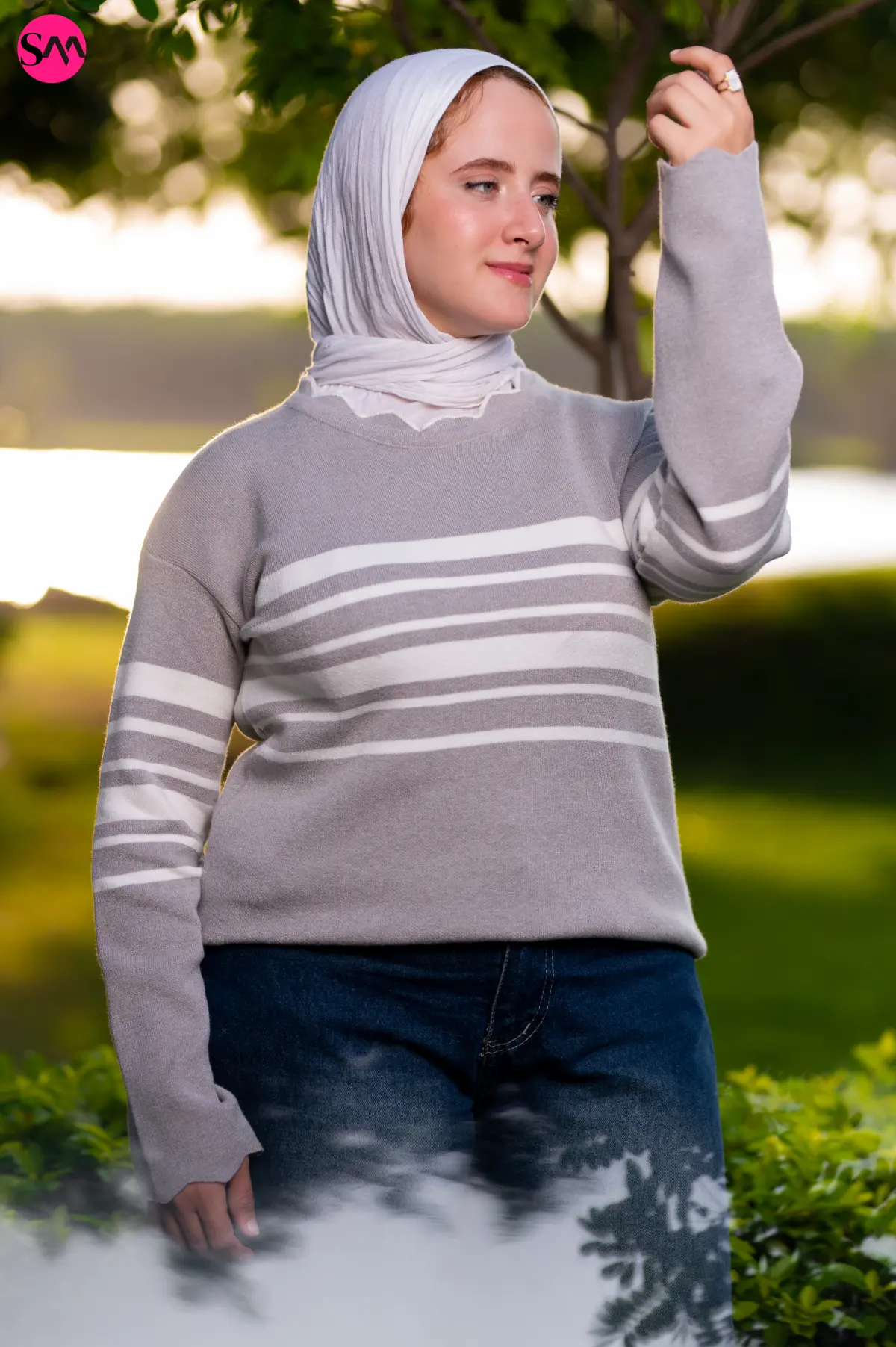 بلوزة مقلم فسطونة - صورة المنتج 6